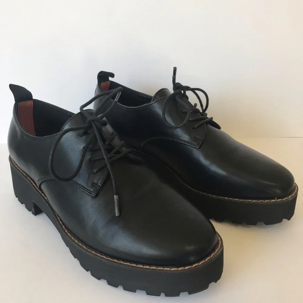 French Connection Amanda Platform Lug Shoes